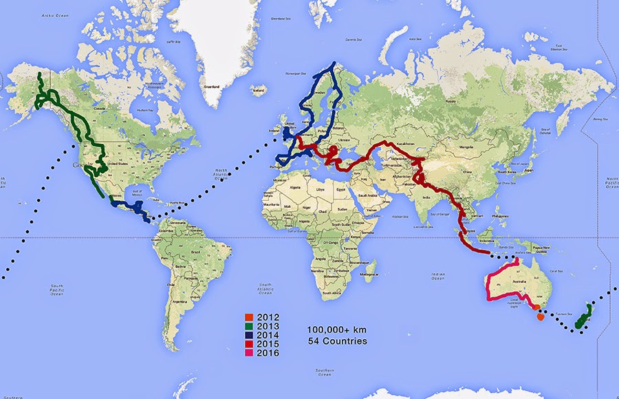 Youngest Round The World Motorbiker
