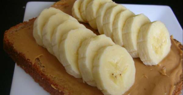 Fat BURNER Breakfast Banana and Almond Butter Toast