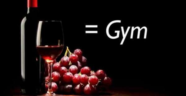 One Glass of Red Wine Equals One Hour Exercise