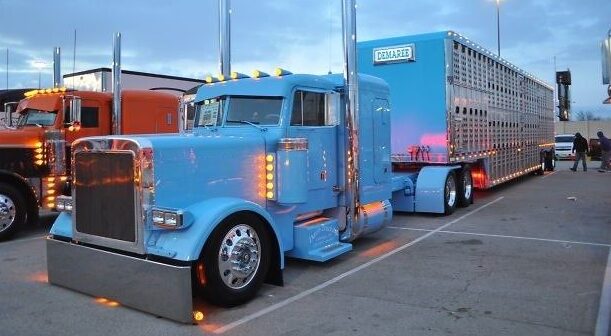 Peterbilt 379 True Blue