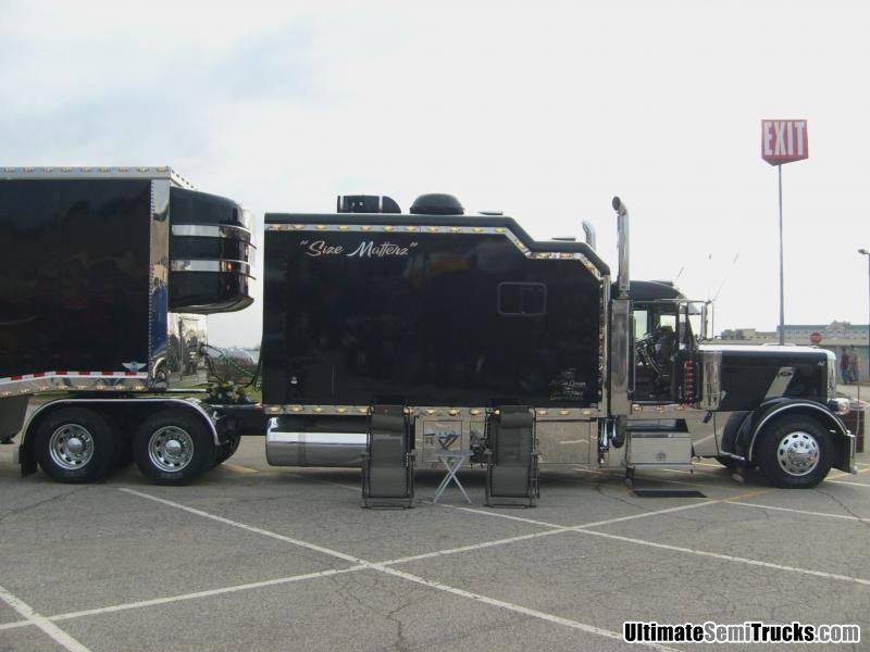 Peterbilt with Mountainous Sleeper