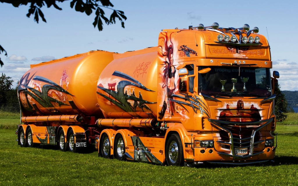 Shogun semi scania truck