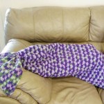 Crochet mermaid tail