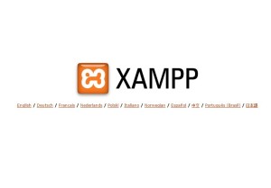 XAMPP screen