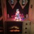 semi with fireplace