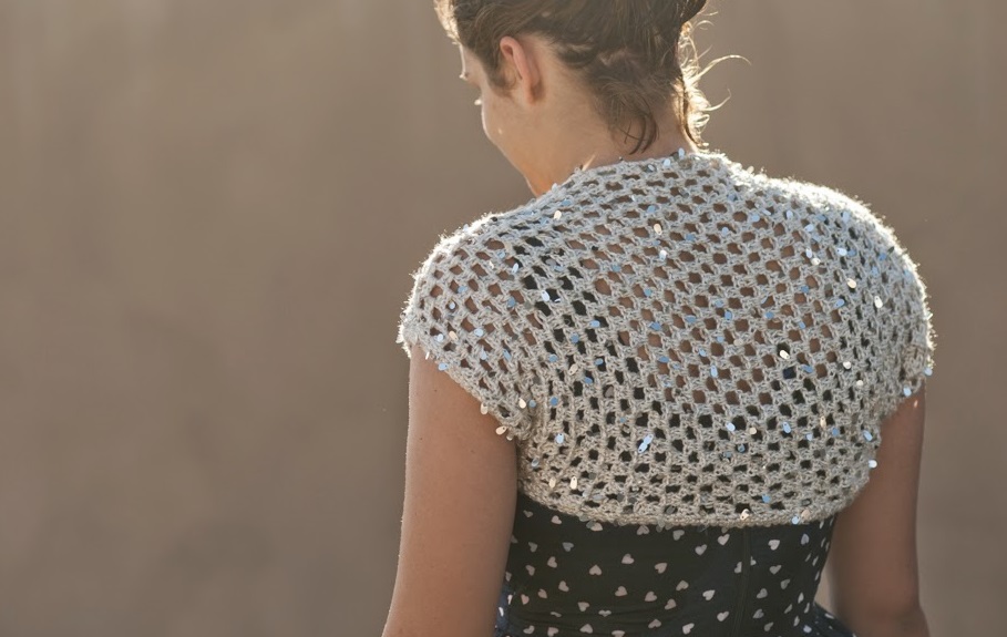 crochet shrug